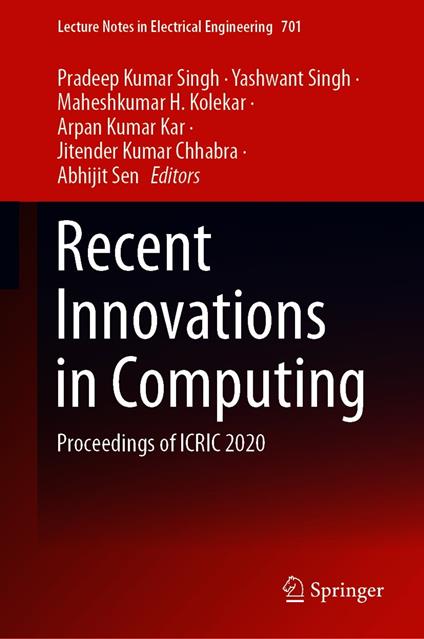 Recent Innovations in Computing