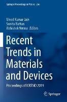 Recent Trends in Materials and Devices: Proceedings of ICRTMD 2019