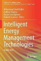 Intelligent Energy Management Technologies: ICAEM 2019 - cover