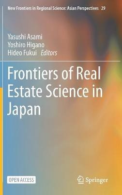 Frontiers of Real Estate Science in Japan - cover