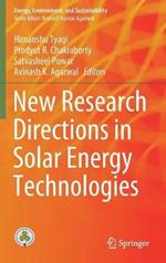 New Research Directions in Solar Energy Technologies