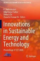 Innovations in Sustainable Energy and Technology: Proceedings of ISET 2020