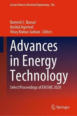 Advances in Energy Technology: Select Proceedings of EMSME 2020 - cover