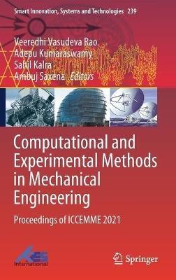 Computational and Experimental Methods in Mechanical Engineering: Proceedings of ICCEMME 2021 - cover