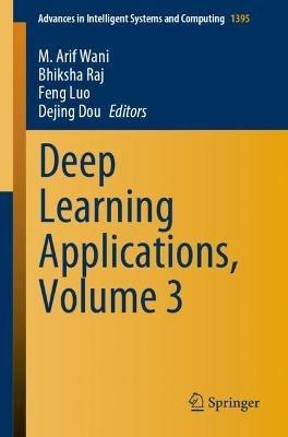 Deep Learning Applications, Volume 3 - cover