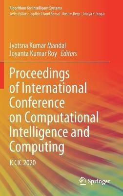 Proceedings of International Conference on Computational Intelligence and Computing: ICCIC 2020 - cover