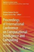 Proceedings of International Conference on Computational Intelligence and Computing: ICCIC 2020 - cover