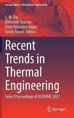 Recent Trends in Thermal Engineering: Select Proceedings of ICCEMME 2021 - cover