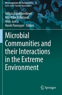 Microbial Communities and their Interactions in the Extreme Environment - cover