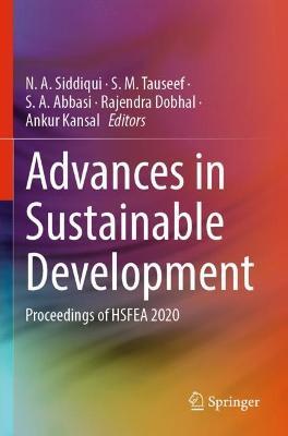 Advances in Sustainable Development: Proceedings of HSFEA 2020 - cover
