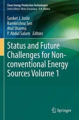 Status and Future Challenges for Non-conventional Energy Sources Volume 1 - cover