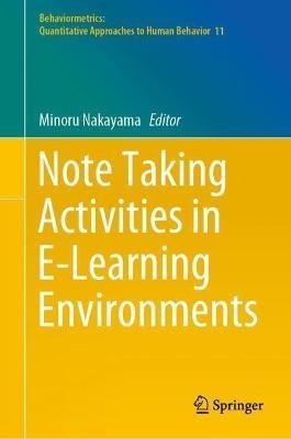 Note Taking Activities in E-Learning Environments - cover