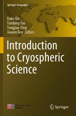 Introduction to Cryospheric Science - cover