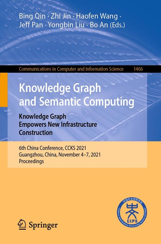 Knowledge Graph and Semantic Computing: Knowledge Graph Empowers New Infrastructure Construction