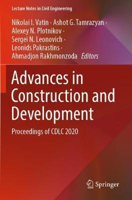 Advances in Construction and Development: Proceedings of CDLC 2020 - cover