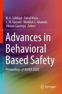 Advances in Behavioral Based Safety: Proceedings of HSFEA 2020 - cover