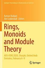Rings, Monoids and Module Theory: AUS-ICMS 2020, Sharjah, United Arab Emirates, February 6–9