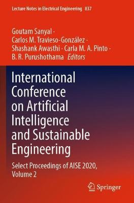 International Conference on Artificial Intelligence and Sustainable Engineering: Select Proceedings of AISE 2020, Volume 2 - cover