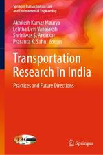 Transportation Research in India: Practices and Future Directions