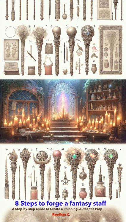 8 Steps to forge a Fantasy staff