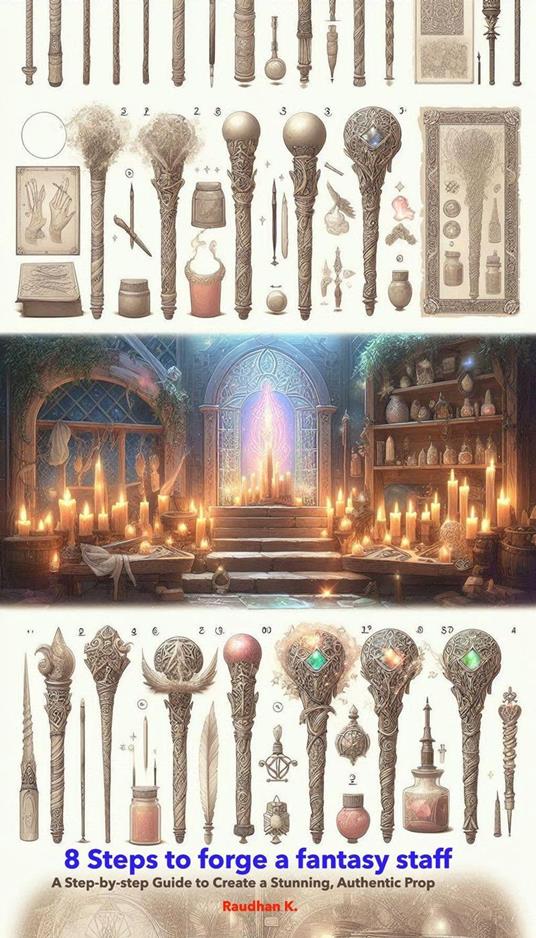 8 Steps to forge a Fantasy staff