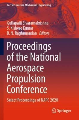 Proceedings of the National Aerospace Propulsion Conference: Select Proceedings of NAPC 2020 - cover