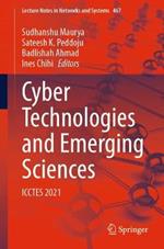 Cyber Technologies and Emerging Sciences: ICCTES 2021