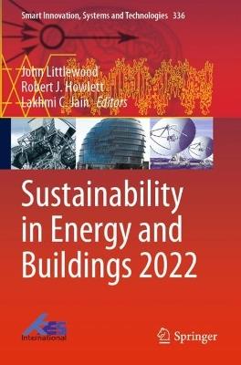 Sustainability in Energy and Buildings 2022 - cover