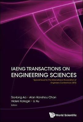 Iaeng Transactions On Engineering Sciences: Special Issue For The International Association Of Engineers Conferences 2015 - cover
