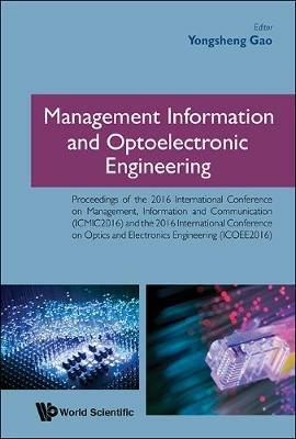 Management Information And Optoelectronic Engineering - Proceedings Of The 2016 International Conference - cover