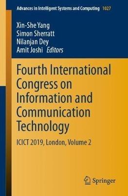 Fourth International Congress on Information and Communication Technology: ICICT 2019, London, Volume 2 - cover