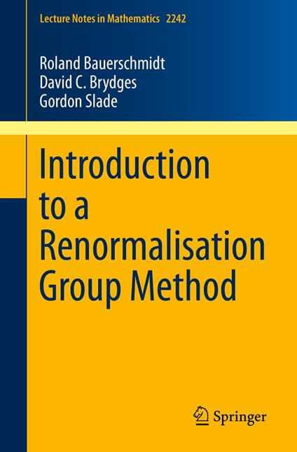 Introduction to a Renormalisation Group Method