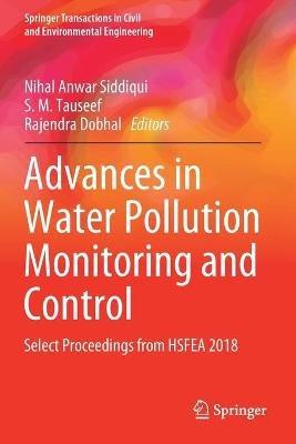Advances in Water Pollution Monitoring and Control: Select Proceedings from HSFEA 2018 - cover