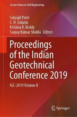 Proceedings of the Indian Geotechnical Conference 2019: IGC-2019 Volume II - cover