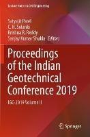 Proceedings of the Indian Geotechnical Conference 2019: IGC-2019 Volume II - cover