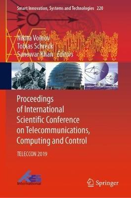 Proceedings of International Scientific Conference on Telecommunications, Computing and Control: TELECCON 2019 - cover