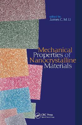 Mechanical Properties of Nanocrystalline Materials - cover