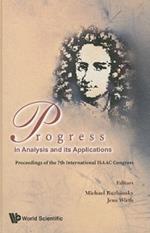 Progress In Analysis And Its Applications - Proceedings Of The 7th International Isaac Congress