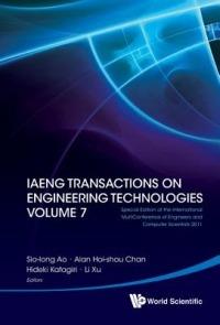 Iaeng Transactions On Engineering Technologies Volume 7 - Special Edition Of The International Multiconference Of Engineers And Computer Scientists 2011 - cover