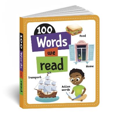100 Words We Read: Board Book of First 100 Most Important Words for PreSchool Kids, Toddlers [Penguin Early Learning Series] - Penguin Books - cover