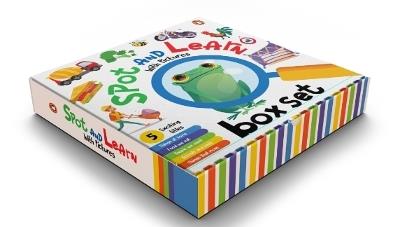 Spot and Learn with Pictures: A Boxset of 5 Fun & Interactive Board Book to Develop Observation Skills and Vocabulary for Kids, Toddlers [Penguin Early Learning Series] - Penguin Books - cover