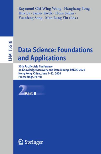 Data Science: Foundations and Applications
