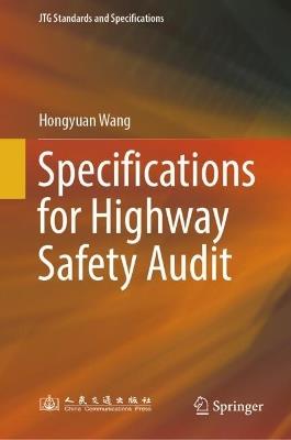 Specifications for Highway Safety Audit - Hongyuan Wang - cover
