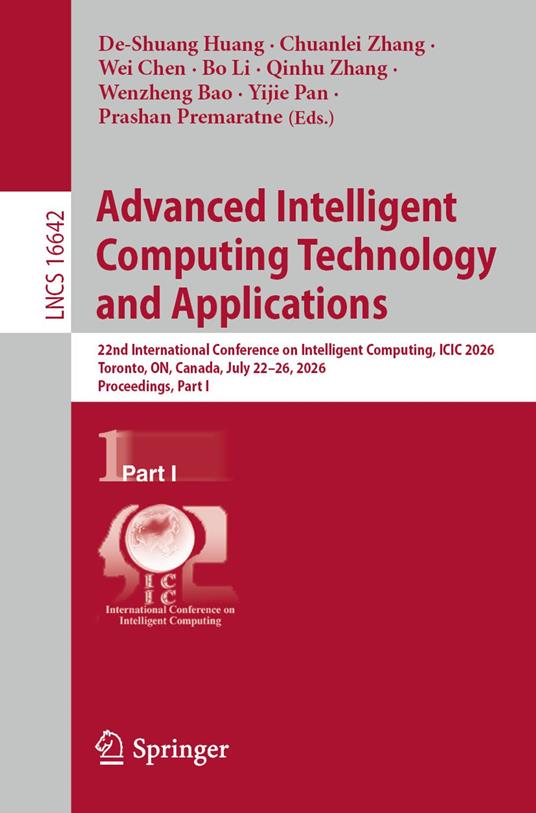 Advanced Intelligent Computing Technology and Applications
