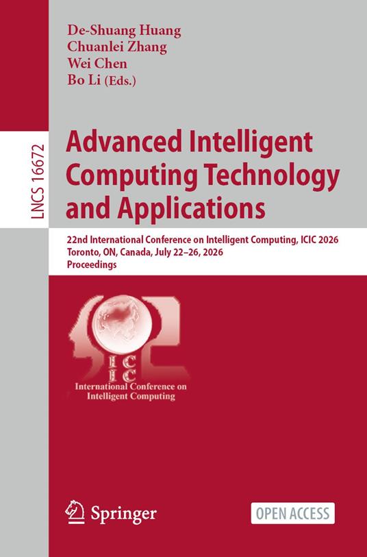 Advanced Intelligent Computing Technology and Applications