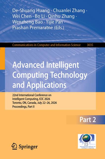 Advanced Intelligent Computing Technology and Applications