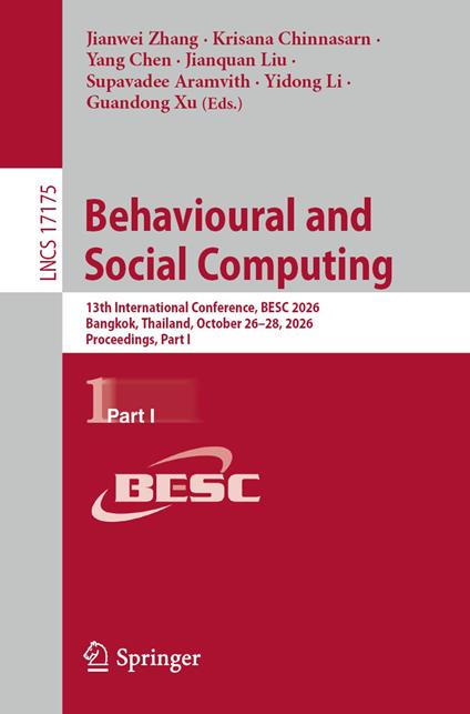 Behavioural and Social Computing