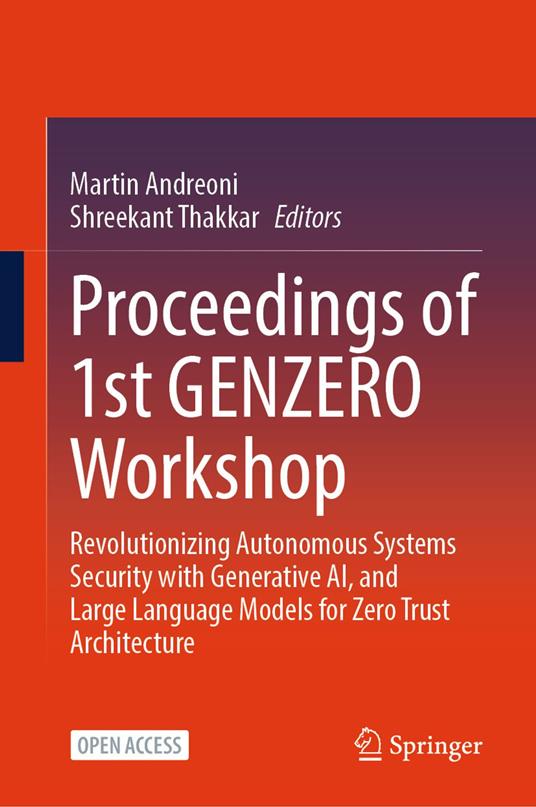 Proceedings of 1st GENZERO Workshop