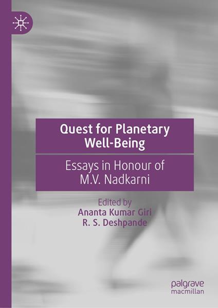 Quest for Planetary Well-Being