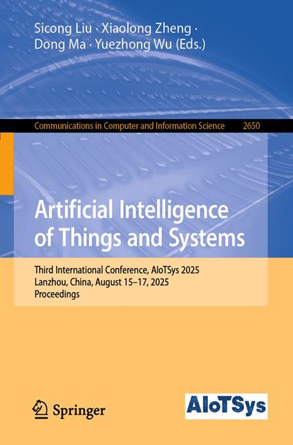 Artificial Intelligence of Things and Systems